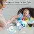 NISXABEBE Case,3 Pack Pacifier BPA Free Pacifiers Holder Case with Lanyard for Diaper Bag,Binky Container Box for Baby