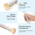 8 Inch Rainmaker Rain Stick Musical Instrument for Babies, Toddlers and Kids, Rainfall Rattle Tube Rainstick Shaker Toy