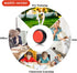Recordable Button for Dogs, Talking Button with 30 Second Recording, Sound Effect Button Game Buzzer (Red)