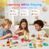 Rodsucs 4 1 Sets 4-8,Kitchen Maker,2-in-1 (16 in Color Dough for Kids Ages Creation Toys with Ice Cream Maker,Noodle