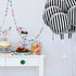 Gejoy 24 Pieces 18 Inch Black and White Striped Balloons, Foil Balloons for Halloween Birthday Decoration