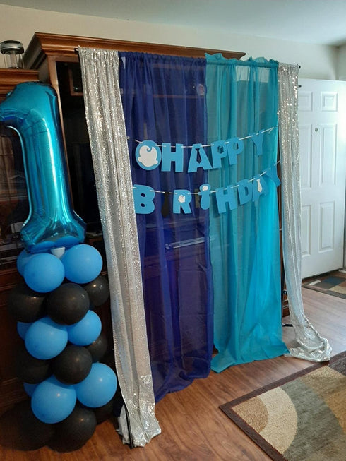 Tellpet Blue Number 1 Balloon, 40 Inch for Celebrations and Parties