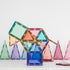 Pack, 32 CONNETIX Magnetic Tiles Pastel Mini Pieces