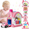 SpringFlower Baby Toddler Toys for 1 Year Old Girls, Montessori Musical Toddler