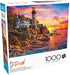 Sunset 1000 26.75 19.75 Buffalo Games - Dominic Davison - at Lighthouse Bay - Piece Jigsaw Puzzle for Adults