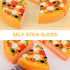 15-Piece Pizza Party Play Set for Kids - Realistic Pretend Play Food Kit for Slice and Serve Kitchen Cooking