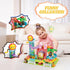 Ysityum 2 1 6 Set, (118PCS) Marble Run Building Blocks Toy - in Compatible Blocks Models with Marble Balls, Montessori