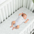 2 Pack 52X 28 Crib Sheets Fitted for Boys and Girls, Crib Sheet Fits for Standard Crib Mattress, Neutral Toddler Bed