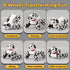 6-8, 8WD 8-12 BLF FUN Remote Control Robot Dog Toys Gesture Sensing Rc Stunt Car with Light and Music, Robot Pet Dog
