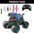 Bennol 2.4GHz Dinosaur Remote Control Car Toys for Kids Boys 4-12, RC Car with Light, Sound, Spray for Indoor Outdoor