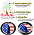 QTL Waterproof Vinyl Luggage Stickers for Easy Identification, 100Pcs Travel Stickers for Adults Kids