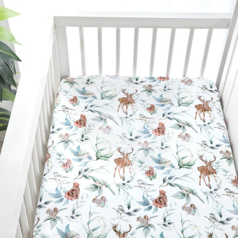 28x52 Inches TANOFAR Crib Sheets Fitted for Boys and Girls, Stretch Soft Baby Crib Fitted Sheet for Standard Size Crib