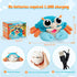 12-18 50 Tummy 1-3 Golray Baby Crawling Toys Months, Musical Dancing Walking Moving Crab with Pure Cotton & Songs, Time