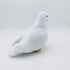 Simulation White Pigeon Stuffed Animal Toy - 8 Inch Rock Pigeon, Cute Gift (White)