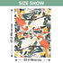 Dalzium Hawaiian Cockatoo Car Seat Cover Baby, Carseat Canopy Cover for Girl Boy, Breathable Baby Carrier Cover