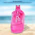 Tote Sand Away Drawstring for Kids - Beach Toy Bag for Swim and Pool Toys Storage, Mesh Beach Backpack for Outdoor