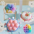 YALARY 4 Pack Cake Soft Squishy - Squishies, Squeeze, Perfect for Stress Relief - Sensory, Fidget Play Food Squishy