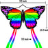 JEKOSEN Huge Butterfly Kite for Kids and Adults, Easy to Fly with Tail for Beach Trip, Park Family Outdoor Games