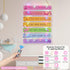 8 FIOBEE Girls Room Dcor for Teen Girls Boys with LED Light Wall Decor for Bedroom Motivational Inspirational Wall Art