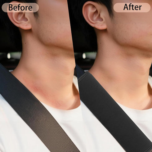 2 Pack Guirnd Car Seat Strap Pads, Universal Soft Car Seat Strap Covers for Baby Toddler Kids, Car Seat Shoulder Strap