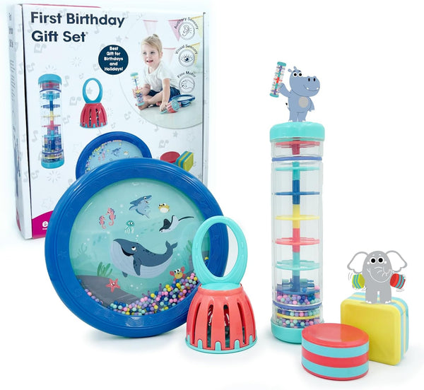 Edushape First Birthday Gift Set - Baby Musical Instruments & Toddler Music