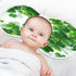 YETTASBIN St. Patrick's Day Clover Muslin Baby Burp Cloth, Super Soft Absorbent Cotton Burp Rag Baby Bibs Feeding Cloth