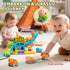 1 4 12-18 Set, 1st 1-3 Lehoo Castle Toys for Year Old Boys, Dinosaur Slide with Mini Push Cars for Baby Months, Infant