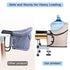 Hook on Chair, Portable Clip on High Chair Use at Most Tables, Table Attached high Chair with Carry Bag, Fast Table