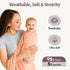 Bazzle Baby Swaddle Blankets for Newborns Soft, Breathable & Stretchy Baby Swaddle Blanket for Boys, Neutral Receiving