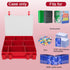 2400+ 3"X4" FULLCASE Trading Card Storage, Sports Cards Game Deck Box Holder Organizer for Panini for PM TCG for C.A.H