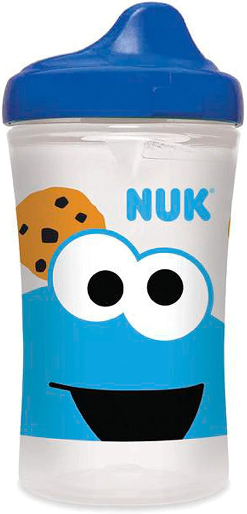 NUK Sesame Street Hard Spout Cup, 10 Oz, 2 Pack – BPA Free, Spill Proof Sippy Cup for Kids