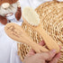 ZYMECH Customized Newborn Name Wool Brush Wooden Comb Personalized Baby Hair Brush Head Portable Comb Bath Hair Brush