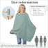 SheSeek Muslin Nursing Cover Up for Breastfeeding, Soft & Breathable Cotton Breast Feeding Cover for Women, Full