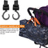 Fdit 2Pcs Stroller Hooks, ABS Plastic 360° Rotation Baby Stroller Pushchair Hooks for Diaper Bags