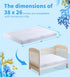 Pack 38"x26" Pack and Play Mattress, Dual-Sided Memory Foam N Play Mattresses for Playard Mini Crib Mattresses for Baby