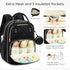ViveVoy Backpack, Diaper Bag Travel Essential Baby Bag, Multi-Functional Waterproof Quilted Diaper Bag, Baby Essential
