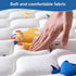 74" 50", Odorless Premium Foam Baby Play Mat x Soft Microfiber Fabric Crawling Mat for Floor- Comfortable