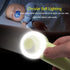 Rushbom Trimmer 2 6 Baby Nail Speeds Grinding Pads Electric Nail File with Light for Newborn Infant Toddler Kids Adults