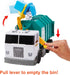 Matchbox 15-inch Recycling Truck with Lights & Sounds, Toy Cars for Kids Made from 80% ISCC-Certified Plastic