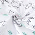 Mini Crib Pack and Play Fitted Sheets, Breathable Microfiber Stretchy Playard Sheets for Graco, Lovely Bunny for Boys