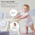 CQH 2 4 Baby Monitor with Camera and Audio, WiFi Indoor Video Baby Camera with Mount, Motion & Cry Detection, Temp