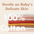 COOROBIN 8 pack-Muslin 100% Baby Bibs, Cotton Baby Bandana Drool Bibs, Ultra Soft & Absorbent for Newborns & Infants