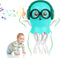 Diakud Dancing Jellyfish Babies Toy Music Crawling Octopus 6-12 Months Tummy Time Toys