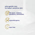 Baby Dove Baby Wash for Sensitive Skin Care, Tear-Free, Hypoallergenic, 20 oz (Packaging May Vary)