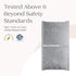Grey Wavy Plush Changing Pad Cover by Delta Children