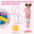 Bluocean 30 Inch, 420ml Set Kids Spray Mop - Large Water Tank, Effective Cleaning Tool & Fun Montessori Toy, Pretend