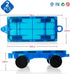 MAGBLOCK 2 Piece Car Set for Magnetic Blocks Tiles - Enrich Your Magnet Tiles STEM Educational Toys