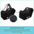 J.L. Childress Padded Infant Car Seat Bag - Travel Bag for Airplane, Fits Most Baby & Infant Car Seats, Compatible