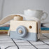 Baby Toy Wooden Mini Camera Toy, Baby Kids Cute Mini Sharpe Toy, Neck Hanging Photographed Props for Baby Toddlers