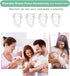 PDFans 4pcs Mommed S21/S19/S18 Duckbill Valve Wearable Breast Pump Replacement Parts Compatible with Electric Electric